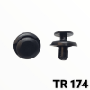 TR174 - 10 or 40 PCS/ FENDER SPLASH SHIELD PUSH RETAINER